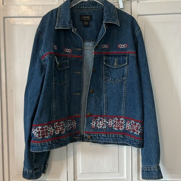 Agapo VIntage Denim Jacket - Size XL - Picture 8 of 8